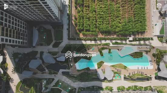 Căn hộ Masteri Centre Point 1 PN+, bếp rèm